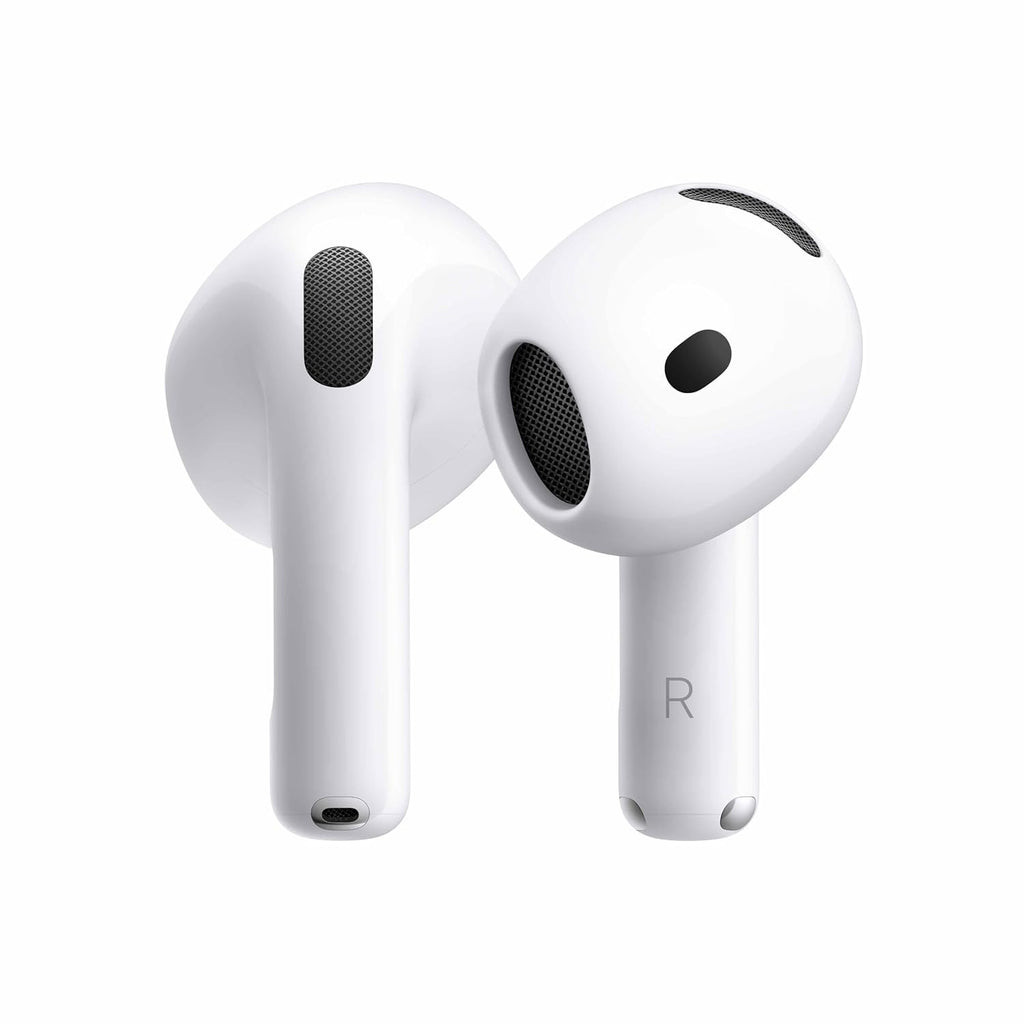AirPods 2  Wireless Earbuds with Active Noise Cancellation, Adaptive Audio Bluetooth Headset (White, True Wireless)