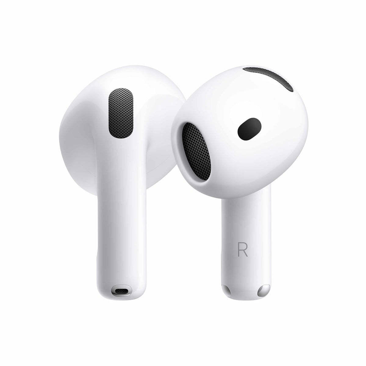 AirPods 2  Wireless Earbuds with Active Noise Cancellation, Adaptive Audio Bluetooth Headset (White, True Wireless)