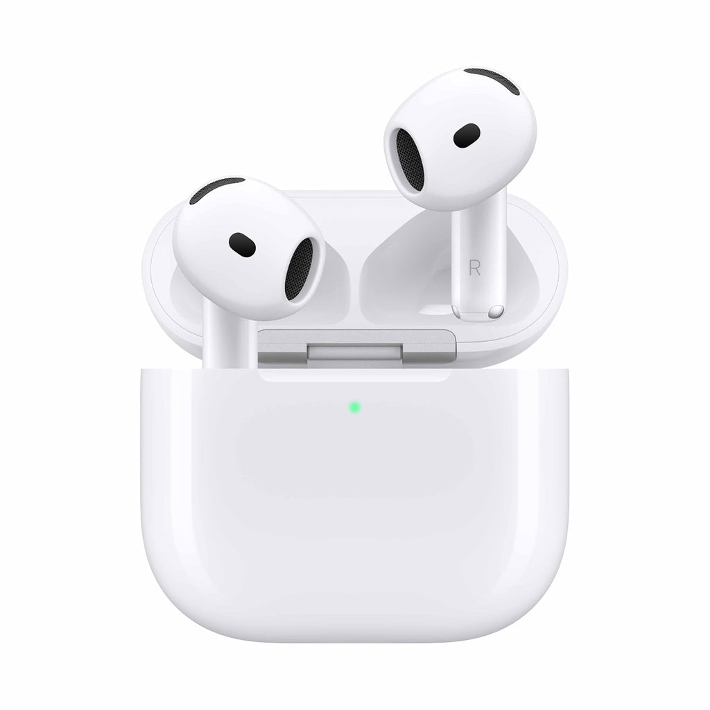 AirPods 2  Wireless Earbuds with Active Noise Cancellation, Adaptive Audio Bluetooth Headset (White, True Wireless)